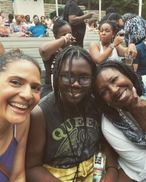 Monique Gabriela Curnen Instagram - Celebrated @tyjonesnyc & his directorial debut of MALVOLIO for @classicalharlem with mi familia last night! Pure magic in the park ✨🔥🌟 This phenomenal cast, crew, set design & script made for an unforgettable summer night. Don’t miss it! It’s free & runs through July 29 🌟 @power_starz fam reunion! #nyc #cth #classicaltheatreofharlem #powerverse #power #powerfans #summervibes #familia  #theatre #excellence  #summerfun