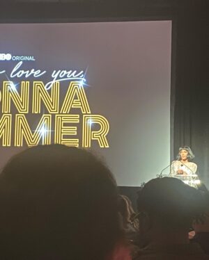 Monique Gabriela Curnen Instagram - About last night…got to celebrate my beautiful friend @brooklynsudano & her directorial debut with @rogerrosswilliams 🌟🌟 “Love to Love You: Donna Summer” on @hbo tomorrow, May 20! Me & my brother @misterlorrel soaked up the music, legacy & heart of this beautiful film & the incomparable #donnasummer #lecacy #blackexcellence #trailblazer #magic #music #brilliant #star #gamechanger
