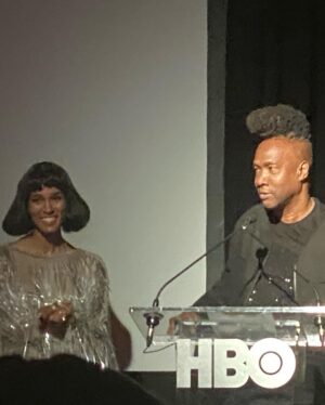 Monique Gabriela Curnen Instagram - About last night…got to celebrate my beautiful friend @brooklynsudano & her directorial debut with @rogerrosswilliams 🌟🌟 “Love to Love You: Donna Summer” on @hbo tomorrow, May 20! Me & my brother @misterlorrel soaked up the music, legacy & heart of this beautiful film & the incomparable #donnasummer #lecacy #blackexcellence #trailblazer #magic #music #brilliant #star #gamechanger