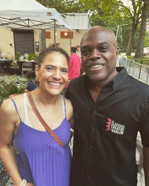 Monique Gabriela Curnen Instagram - Celebrated @tyjonesnyc & his directorial debut of MALVOLIO for @classicalharlem with mi familia last night! Pure magic in the park ✨🔥🌟 This phenomenal cast, crew, set design & script made for an unforgettable summer night. Don’t miss it! It’s free & runs through July 29 🌟 @power_starz fam reunion! #nyc #cth #classicaltheatreofharlem #powerverse #power #powerfans #summervibes #familia  #theatre #excellence  #summerfun