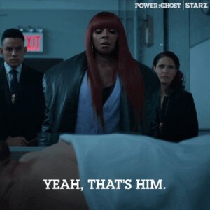 Monique Gabriela Curnen Instagram - Monet was colder than Lorenzo’s body on a slab last episode 🥶🥶 Scared to see who’s next on her list… 😱 Big ups to the phenomenal @elbertocolon who stayed in character & was spooky AF even while the rest of us were goofing off @ghoststarz @starz #ghostmode #haunted #ghost
