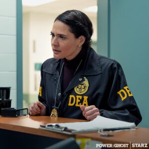 Monique Gabriela Curnen Instagram - Let’s see if things take a turn in Blanca’s favor this next episode…. @ghoststarz @starz #ghost #ghostmode #blancamode #2stepsforward1stepback