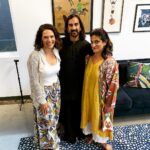 Monique Gabriela Curnen Instagram - Got to celebrate my sister & shero @sarahkkhan and her first solo show @covestreetarts 🌟 Her work was further illuminated in brilliant conversation with @siddharthavshah 🌟 Thanks to @indigoartsalliance for organizing & supporting great artists & conversations #art #pleasureanddefiance #representation #create #voice #invisiblevisible #portland #maine