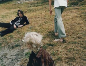 Morgan Davies Instagram - With axel and felix in @i_d :)) by @stef_mitchell