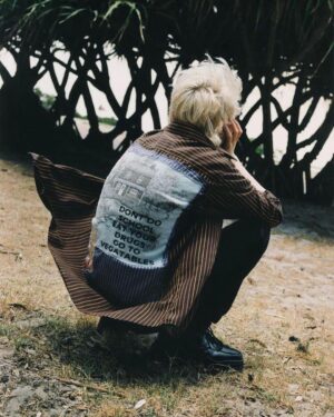 Morgan Davies Instagram - Pics of me in @i_d :•) by @stef_mitchell