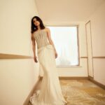 Mouni Roy Instagram - Soft jazz playing in the bg… • • • • Showtime trailer launch 🧨 Dress: @taali.ae Shoes: @@sephyr_official Styled by @spacemuffin27 Styling team- @harshitasamdariya @romamaityy @nishthaaagarwal Fashion intern- @_shhreeyyaa Shot by - @gohil_jeet Hair by- @bhavyaarora Make up by- @mukeshpatilmakeup