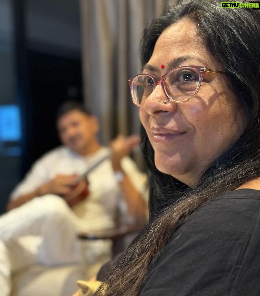 Mrunal Thakur Instagram - Happy Birthday to my rock, best friend, constant source of entertainment and only person capable of handling 3 totally chaotic beings (I’m talking about Lochan, Mandar and Billo 🤪) Mom, You are the most amazing person ever and I can’t thank you enough for always being there and tolerating this crazy family who loves you very very much 💖 There’s so much of you I see in me, and there’s so much of me I see in you...you shaped me into the woman I am today (so the world knows who to blame now) 🤪 PS - Here’s to many many more trips around the sun with you 🤪💖 Loads of love, From your favourite child ✨🪷