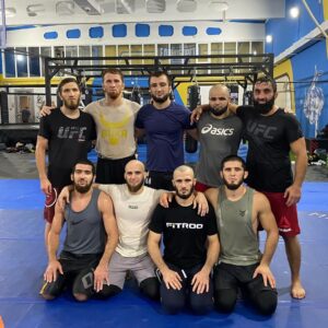 Mukhamed Berkhamov Instagram - Братское фото..после хороших спаррингов..
Три UFCка на одном фото..