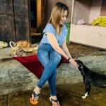 Munmun Dutta Instagram - Some ‘D’ company for myself in between takes 🎥 😍 🤗 🐶 🐕 . . . #munmundutta #picturesoftheday #behindthescenes #tmkoc #onsetlife #doglove #puppygram #inbetweentakes #inbetweenshots Dadasaheb Phalke Chitranagari FILMCITY Goregaon East Mumbai