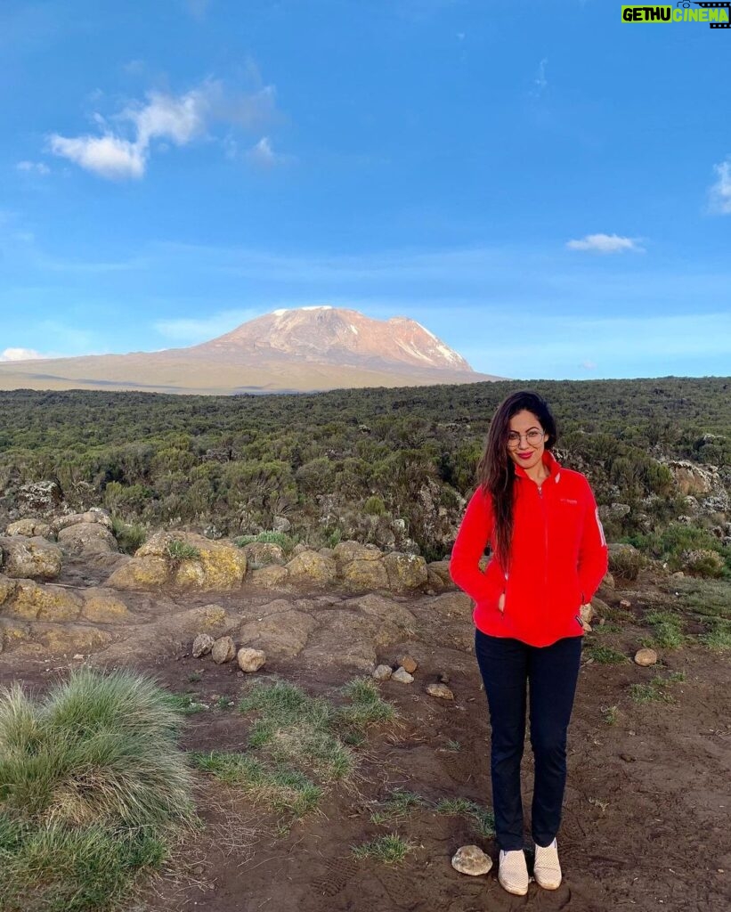 Munmun Dutta Instagram - 4 years today to my trip to Kilimanjaro, Tanzania 🇹🇿 😍 How Exciting it was !! Super proud of myself for atleast attempting to summit Mt Kilimanjaro 🏔️ without any prior experience or knowledge. This was also the trip that triggered a massive anxiety and panic attack in me and till date I get a little nervous. Had PTSD for a long time but I am so much better now. I have the whole world to see 🌎, have to go on many more adventures and live many more experiences ❤️😍🙌🏻🙏🏻 . . #tbt #munmundutta #travel #travelmemories #kilimanjaro #tanzania #africa #throwback #hakunamatata Kilimanjaro Shira Camp - 3,890m
