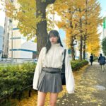 Murase Sae Instagram - #dailylook 1日お疲れ様でした(: 秋の街並みも見納めかあ💭🌆🍂 @andgeebee_official