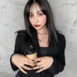 Murase Sae Instagram - #dailylook MONOCH-モノク- 昨日から登場です！ プリクラ機、見つけて撮ったら教えてね〜!🖤 #プリクラ #プリ機 #MONOCH #🖤