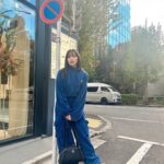 Murase Sae Instagram - #dailylook 移動も、とても楽なの🐻‍❄️☁️ 寒い寒いからお部屋でも活躍中💙💙 setup&Bag▶︎ @andgeebee_official 🍪🍪🍪🍪🍪🍪