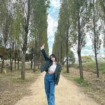 Murase Sae Instagram - #dailylook おはよう🌞 ひと息つきながら🚲☁️ 한강 (Han River, 漢江)