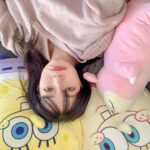 Murase Sae Instagram - #dailylook なんだろな、実家に帰るたびスポンジボブ増えてるんだよな🤔🧽笑
