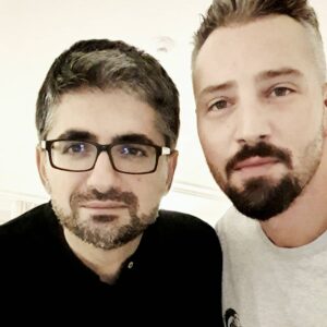 Murathan Muslu Instagram - Der Mann der mich zum Film gebracht hat. Freund, Mentor und Regisseur Umut Dag. 
@umutdagdirector #umutdag #berlin #berlinale #2020