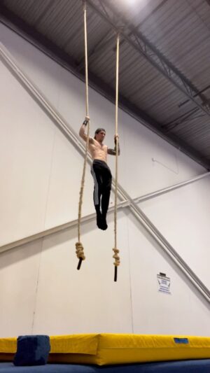 Myles Erlick Instagram - Training mode - ON
🤘🏼😎
•
•
•
•
#training #workout #fitness #sweat #gymnastics #gymnast #lifestyle #ropeclimb #canada #motivation #gym #insta #instgram #foryou #explore