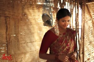 NAKSHATRA TRINAYANI Instagram - Excited to share the still from my next film #Palasa1978 with you 🤩 Stay tuned for more updates 😇🥰
.
.
.
@rakshit_11 @iamkarunakumar #TammareddyBharadwaja @thiruveer @dhyan_atluri @raghu.kunche @vincentarul @adityamusicindia @gskmedia_pr #movie #PALASA1978