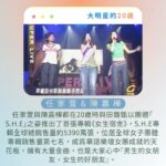 NaNa Master Instagram - 大家都在發20歲的照片，就來 #整理 一下，8位依舊在演藝圈活躍的大明星，他們20歲的時光！ ♡ S.H.E沒特別寫馥甄，是因為他那時候才18歲啦） ♥ 早期Jolin的唱法，真的好銷魂，我愛慘） ♡ 王力宏真的是超級實力派，那段真的好聽到炸） ♥ 張清芳那個畫面應該是20多歲，很難精準找到阿芳姐29歲整的Live畫面，但因為很好聽，所以還是放上這段請多包涵，其他的畫面應該就真的落在19-21歲區間了） #張清芳 #蘇慧倫 #張震嶽 #黃立行 #王力宏 #蕭亞軒 #蔡依林 #任家萱 #陳嘉樺