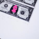 Nadezhda Tolokonnikova Instagram - CIRCA PRESENTS A LIMITED EDITION OF 51 HAND-SIGNED PRINTS BY NADYA TOLOKONNIKOVA (PUSSY RIOT) WITH PRINT 51/51 BEING GIVEN AWAY A woman has not been featured on US paper money in over 100 years since Martha Washington’s portrait was featured on the one silver dollar note in the 1880s and 90s. Stylistically, the vibrant work screen-printed in two layers on a silk screen press is an ode to Andy Warhol’s aptly named ‘200 One Dollar Bills‘, marking the first instance of Warhol’s use of the silk-screening method. In 2022, the essential 20th-century artist topped the auction world with a turnover total of $590 million, representing an art market dominated by males, as female artists represented just 2% of total sales that same year. Proceeds from this limited edition release will be shared between Art Riot Fund, which supports Pussy Riot’s unwavering commitment to fighting against patriarchal oppressive systems, and #CIRCAECONOMY @circa.art – a circular model that supports free public art and creates life-changing opportunities for the wider community. LINK IN BIO