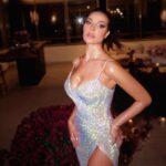 Nadine Njeim Instagram - Age is just a number … Dress @adenfashion Make up @danikamelmakeup by NADINE NJEIM BEAUTY #nadinenassibnjeim #نادين_نسيب_نجيم