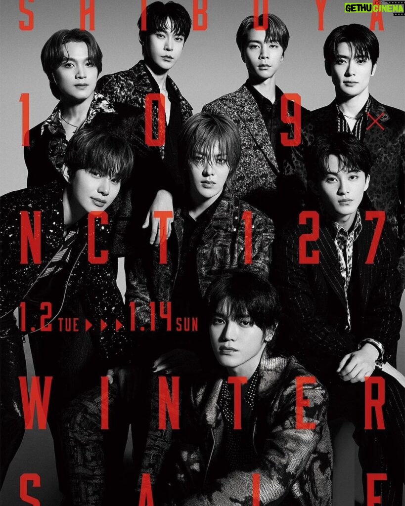 Nakamoto Yuta Instagram - 『SHIBUYA109 × NCT 127 WINTER SALE』 『MAGNET by SHIBUYA109 × NCT 127 WINTER SALE』