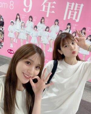 Nanase Yoshikawa Instagram - JR秋葉原駅のポスター見てきたよー！
こんなに大きいなんて知らなかったから感動しました、、🥹
何人か近くで見てたのに私たちがいること全然気づいてくれないから、本人だぞ！アピールたくさんしたらみんな気を遣ってにこにこしてくれました☺️ｱﾘｶﾞﾄｳ

場所は改札内中2階コンコースだよー！
みんなもエイトポーズして撮ってね☺️
ひだあや一緒に行ってくれてありがとー✌︎