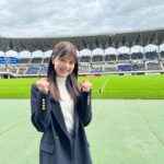 Nanase Yoshikawa Instagram - 高校サッカー千葉県大会決勝のインタビューをしてきました！ 熱い戦いを現地で見ることができてとても興奮しました！ 市立船橋高校のみなさんおめでとうございます！ 両校のみなさんお疲れ様でした⚽️