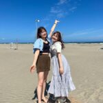 Nanase Yoshikawa Instagram - 昨日はてくてく散歩ロケでしたー！ この加工なしの青い空！最高！！ 美味しいものもたくさん食べました😊 誕生日にいい思い出作れた🫶 放送は8月4日22時〜チバテレビで放送です☺️お楽しみにー！