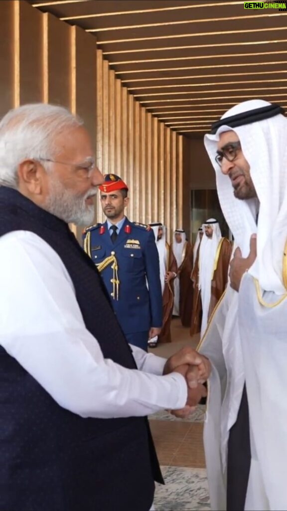 Narendra Modi Instagram - Special moments from day 1 of my visit to UAE...