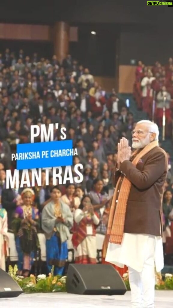 Narendra Modi Instagram - Enjoyed interacting with our dynamic youngsters at #ParikshaPeCharcha ...