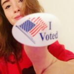 Natalia Dyer Instagram - 👍🇺🇸 #rookieyear #govote #pls