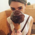 Natalia Dyer Instagram - Don't forget your patriotism folks 🍦😋#nationalicecreamconeday