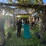 Natalia Lobo Instagram - Queridos amigos del alma @dpragier y Nanda de @tierradeoromerlo gracias por ayudarme a crear nuestra ceremonia , la nuestra , la que nos representa a los dos y oficiarla con tanto amor , alegria ,profundidad y entrega Es dificil expresar tanta emocion y tanta magia 💫 los adoro Gracias totales 🙌🤍