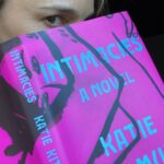 Natalie Portman Instagram - Already loving Katie Kitamura’s new novel Intimacies — which follows a woman who goes to work as an interpreter at the International Court in The Hague. #octoberbookpick #nataliesbookclub