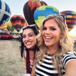 Natalie Stovall Instagram - Quite the after-show party at the Balloon Fiesta!!! Was so thrilling (and warm!🔥) when they’d all glow at the same time! 🎈💫🎈 Balloon Fiesta Park