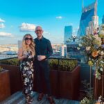 Natalie Stovall Instagram - Congratulations @carlybrandt + @kkay5222 🥂🤍 couldn’t think of a more perfect or beautiful ceremony!!! 💐 Downtown Nashville