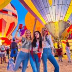 Natalie Stovall Instagram - Quite the after-show party at the Balloon Fiesta!!! Was so thrilling (and warm!🔥) when they’d all glow at the same time! 🎈💫🎈 Balloon Fiesta Park