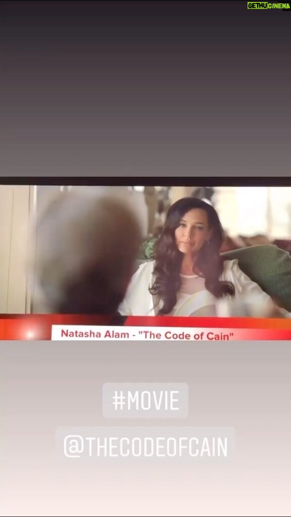 Natasha Alam Instagram - From the “The Code Of Cain” movie with @natasha__alam @natashaalamactress Hollywood, California