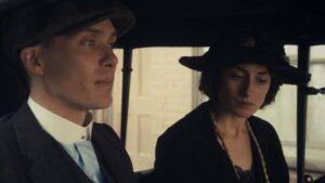 Natasha O'Keeffe Instagram - Lizzie and Tommy ❤
#peakyblinders #art #actor #actress #natashaokeeffe #followers #tommyshelby #cillianmurphy