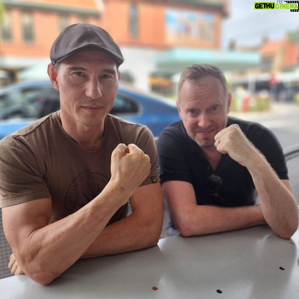 Nathan Hill Instagram - The man himself @davidwillno proud to have known for 30 years! Killing it in Hollywood with Star Wars, Cobra Kai & The Grey Man among his recent credits. A true inspiration. Martial Arts master, stunt choreographer and filmmaker. His career is epic. Can’t wait to see what the future holds. @cobrakaiseries @starwars @thematrixmovie @dunemovie #davidwillno #natejhill #nathanhill #nhp #furiousfilms #thehuntsman #forged #battleofwills #mrniceguy #underthegun #ironfist #barbie #blackbelt #taekwondo #tournament