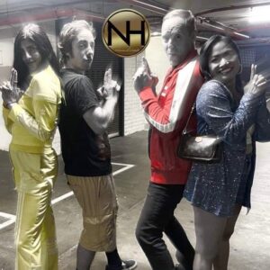 Nathan Hill Instagram - On set with these guns 🎬⭐️
11th NHP TBA stay tuned 
@natejhill @demzdestiny888 @thebendiyogi @scottdavidlister 
#nhp #nathanhill #natejhill #11th #feature #film #movie #scifi #thriller #tba #comingsoon #staytuned #watchthisspace #actor #model #cast #crew #triplethreat #moviemaking #indiefilm #primarycolors