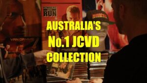 Nathan Hill Instagram - JCVD collection tour! Australia’s no.1 collector Benny Bryant with HOST @natejhill 
DOP @hyperactfilms 
Link in bio! 
#jcvd #jeanclaude #vandamage #collection #tour #museum #hollywood #moviestar #bloodsport #kickboxer #wrongbet #doubleimpact #behindcloseddoors #natejhill #nhp #nathanhill #funnyordie #dandelts #hyperactfilms