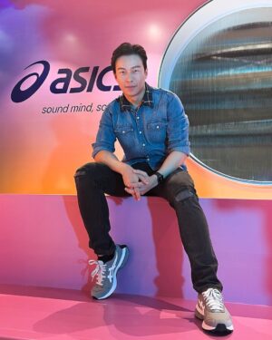 Nathaniel Ho Instagram - #Throwback to the @asicssg #LiveUplifted event in #Bangkok. What are you running towards? What makes you Feel Alive?

Wearing: #JoggerX81
@asics_sportstyle_sg