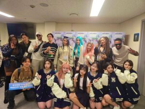 Nathaniel Ho Instagram - 2023.10.08 Being there for @nmixx_official’s first fan concert AND getting to meet them backstage?! Definitely a core memory unlocked!

These people you see here are amazing songwriters from @thehub_kr and most of them have NMIXX credits. I’m nowhere near there yet, but I’m honored to call these awesomely talented yet down-to-earth people my friends. They inspire me so much ❤️

Thank you of course to my bestie @awriiwill for the invite and for always having my back!