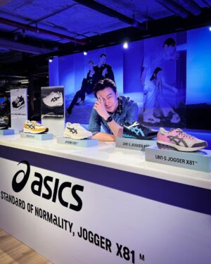 Nathaniel Ho Instagram - #Throwback to the @asicssg #LiveUplifted event in #Bangkok. What are you running towards? What makes you Feel Alive?

Wearing: #JoggerX81
@asics_sportstyle_sg