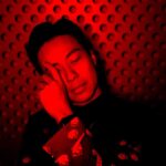 Nathaniel Ho Instagram - Red flags 🚩 are so yesterday. Brake lights are where it’s at. 🛑 Spotted in @greedilous @greedilous_official at @seoulfashionweek_official 📸: @w.o.u.l.d.y.o.u DDP - 동대문디자인프라자