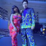 Nathaniel Ho Instagram - Thoroughly enjoyed @greedilous_official #SS2024collection at Seoul Fashion Week! Thank you @tinamirae for the invite and @greedilous for having us - it was such a fun show! It was also really nice to finally meet @reneedreamsart too! #SeoulFashionWeek #Greedilous #Greedilous_official DDP - 동대문디자인프라자