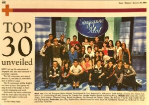 Nathaniel Ho Instagram - I’m in the midst of preparing my portfolio to apply for my Artist Visa in Korea, so I had to dig out some of my old stuff. Found this treasure from 2004 ✨. Singapore Idol was the show that started my entire Entertainment career.

There’s still quite a few of us active today, can you spot them all? ;) Tag them in the comments below 🏷️
