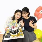 Natsuki Deguchi Instagram - たくさんお祝いしてもらえて 幸せだ〜！ さーたん🤍